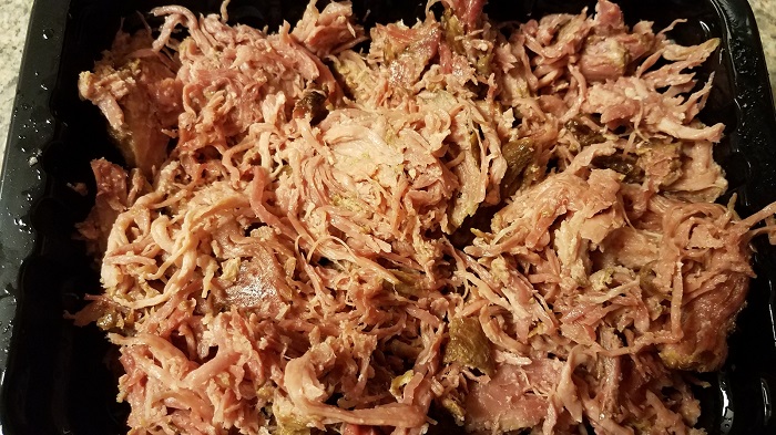 pile of savory pulled pork