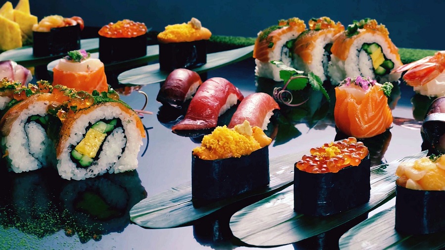 some of the popular sushi